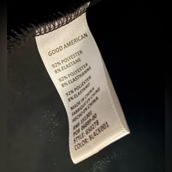 Good American NWT! NEVER WORN! Long Sleeve Turtle Neck - Back Half Zip - Picture 9 of 11